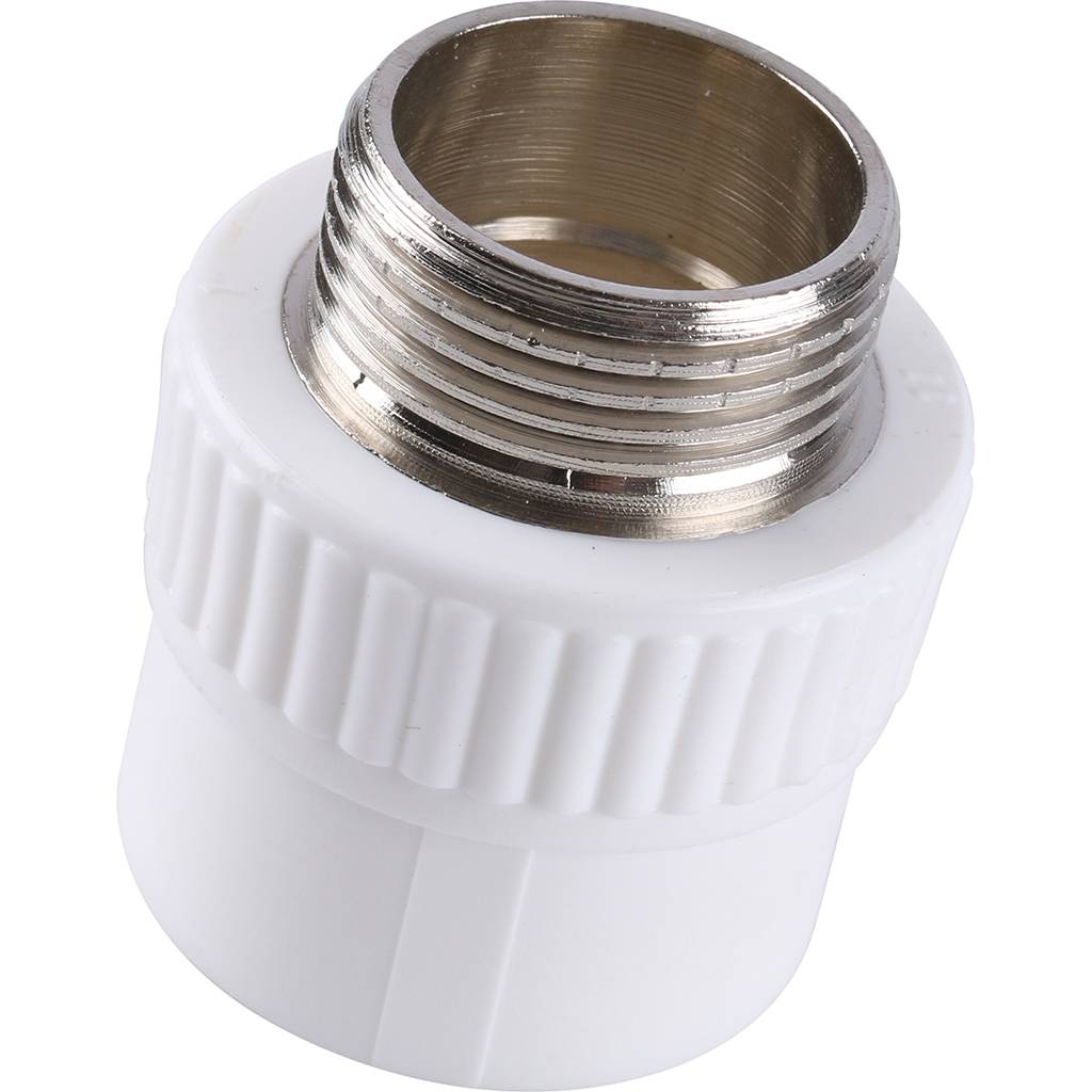 Муфта комбинированная Kalde наружняя резьба 32х1 для полипропиленовых труб под сварку, 3222-nmo-321000