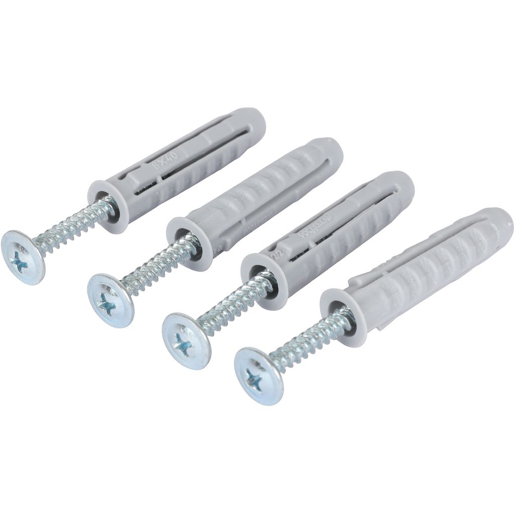 Комплект настенных регулируемых кронштейнов для радиаторов STOUT (2 шт.) RAL 9016, SKU-0320-000080