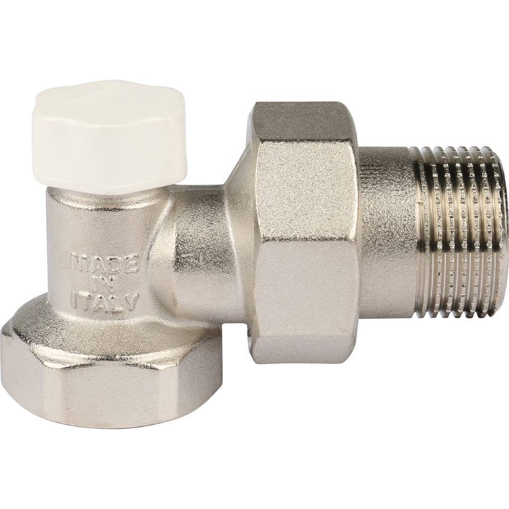 Клапан запорно-балансировочный STOUT SVL угловой 3/4, SVL-1156-000020