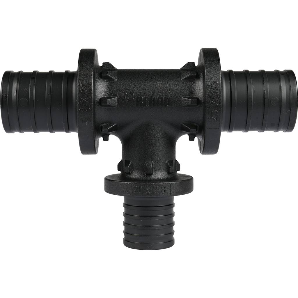 Тройник РЕХАУ RAUTITAN с уменьшенным боковым проходом 25-20-25 PX, 11600631001