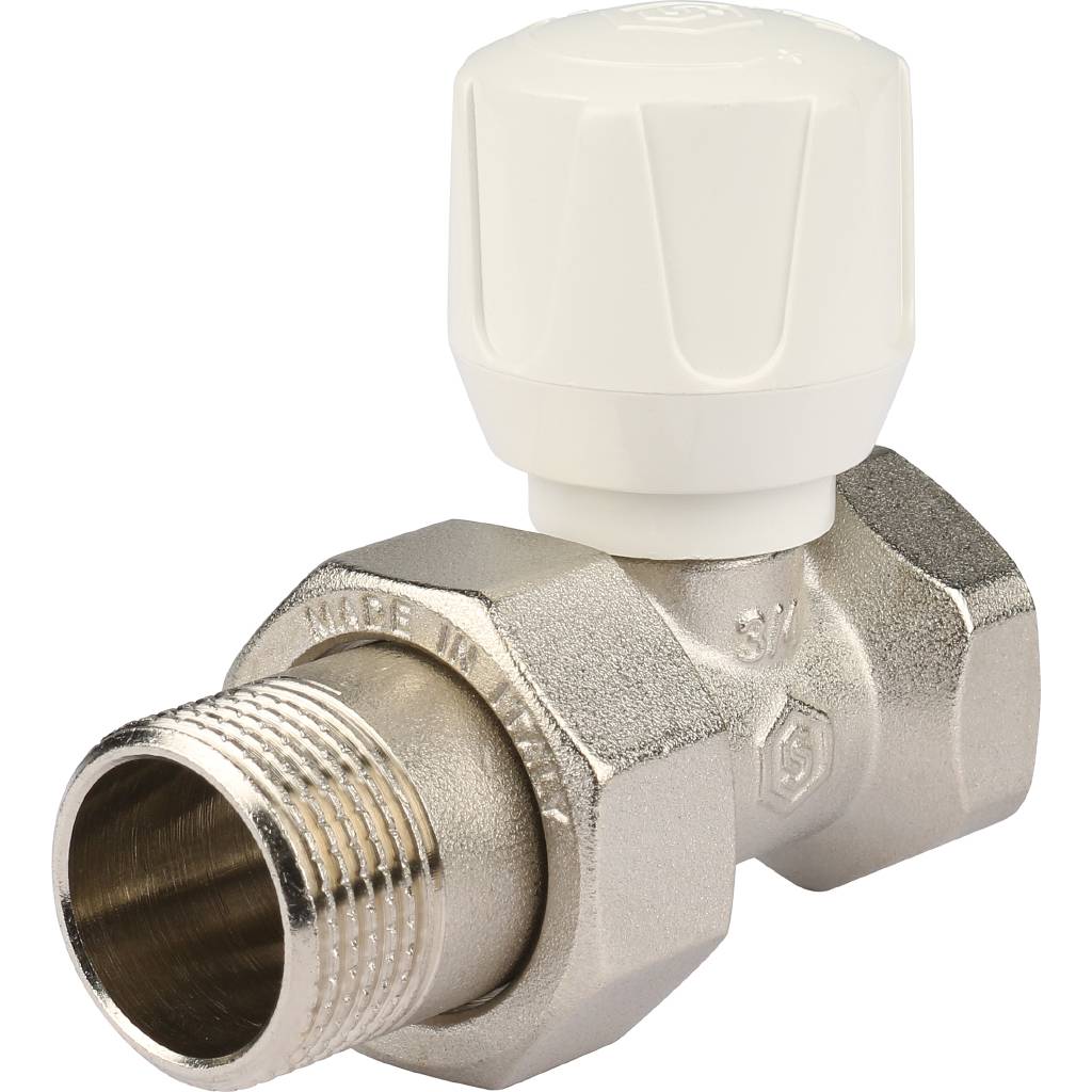 Клапан ручной терморегулирующий STOUT SVR прямой 3/4, SVR-2122-000020