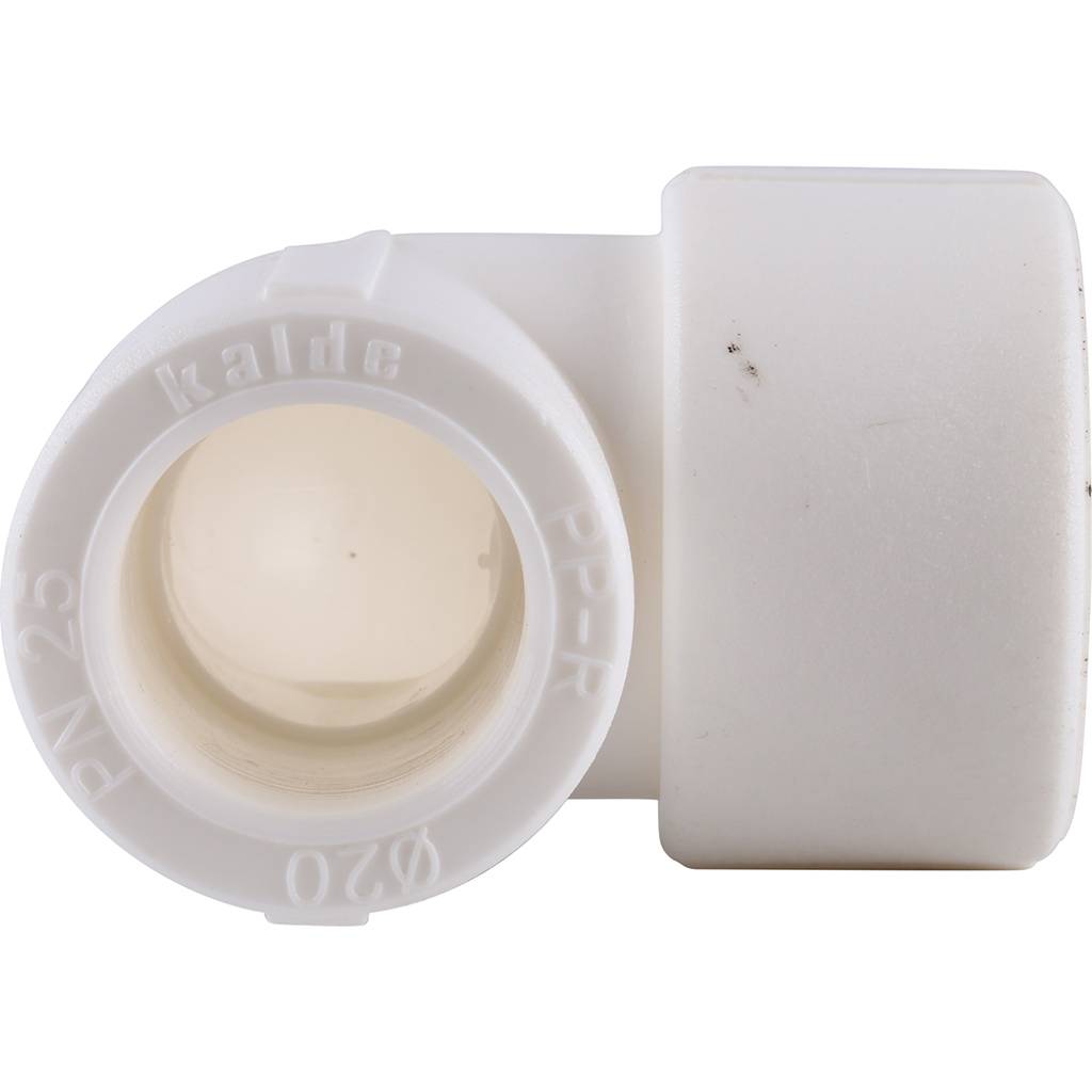 Угольник Kalde переходной 90 для полипропиленовых труб (25х20), 3212-elr-252000