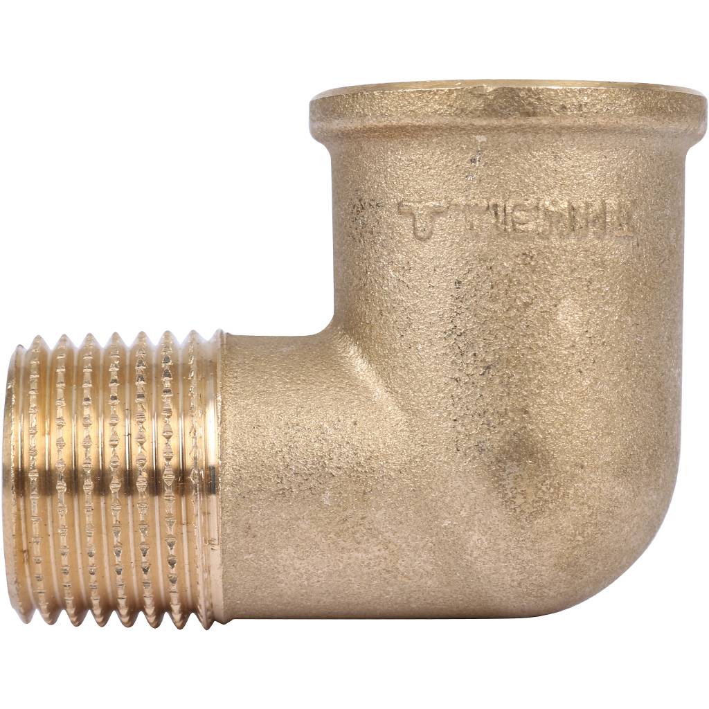 Угольник TIEMME НВ 1/2х1/2 для стальных труб резьбовой, 1500004