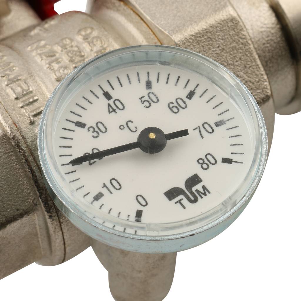 Коллектор в сборе на 9 выходов TIEMME 1х3/4 ЕК, 3870042(3875G060509)