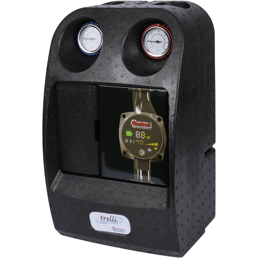 Насосная группа BARBERI с прямым контуром 1 без насоса в теплоизоляции, 01G02500X