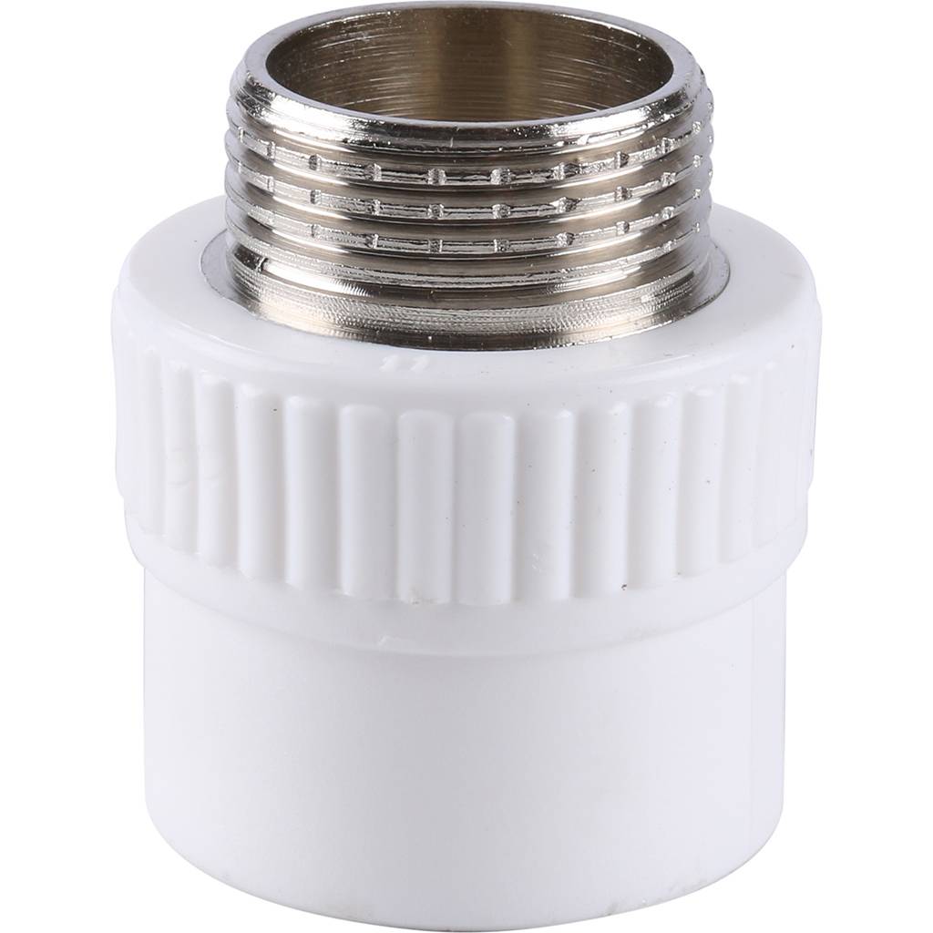 Муфта комбинированная Kalde наружняя резьба 32х1 для полипропиленовых труб под сварку, 3222-nmo-321000