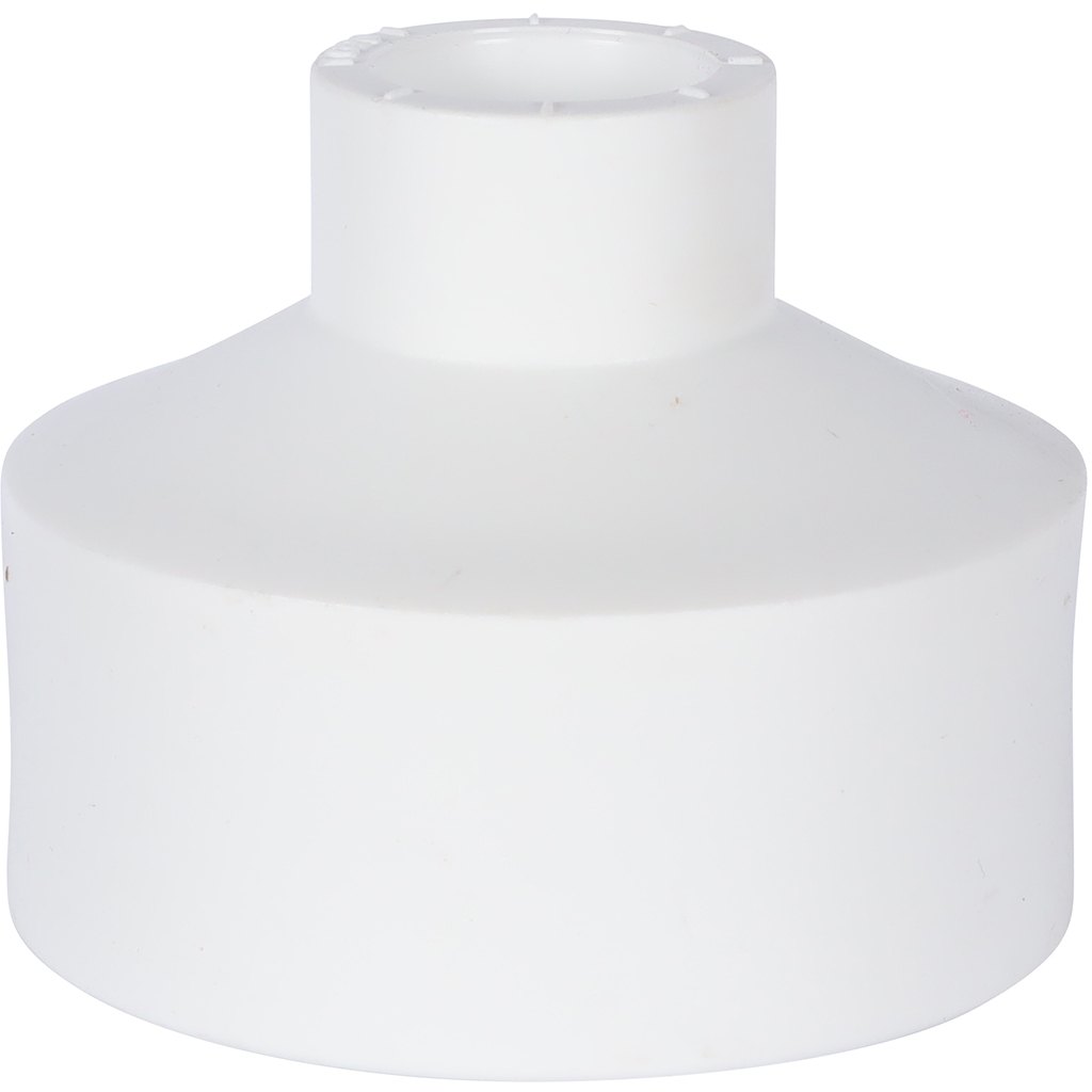 Муфта переходная Политэк 50х20 внутр./внутр. для полипропиленовых труб под сварку (цвет белый)