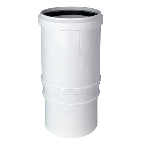 Патрубок ELITE компенсационный МК МПП 160, белый, РТП