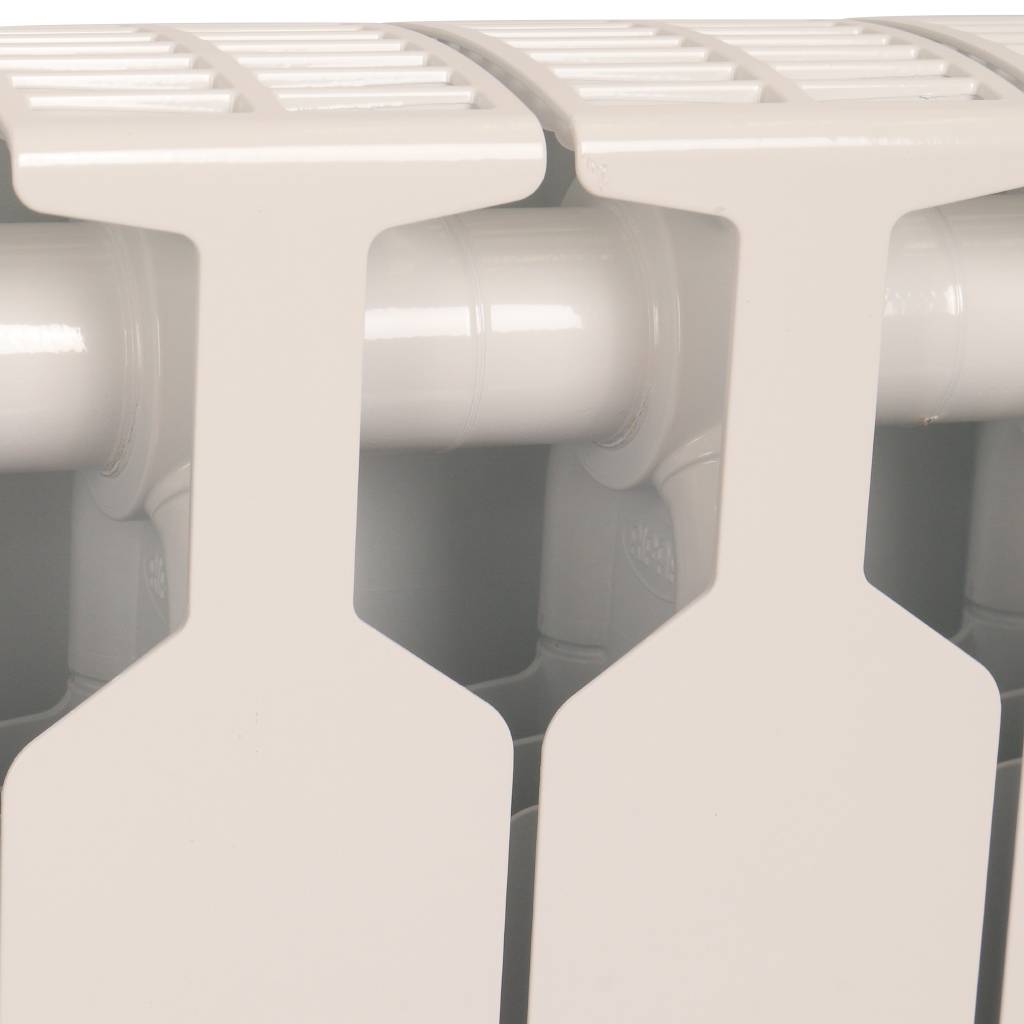 Радиатор биметаллический RIFAR SUPReMO VENTIL 350 SVR 8 секций нижнее правое подключение (белый RAL 9016), 4RS35.VR-8