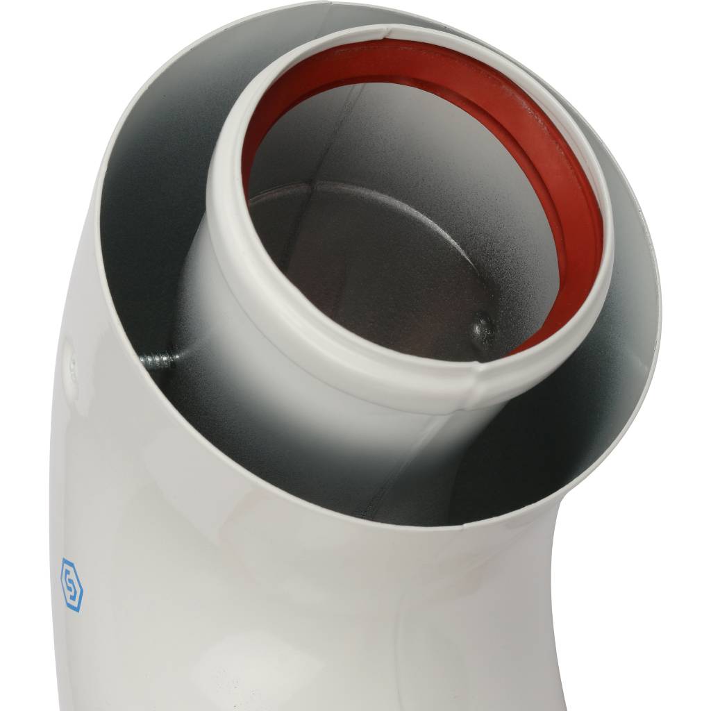 *SCA-6010-200850 STOUT дымоход коаксиальный для прохода через стену универсальный комплект D 60/100, SCA-6010-200850