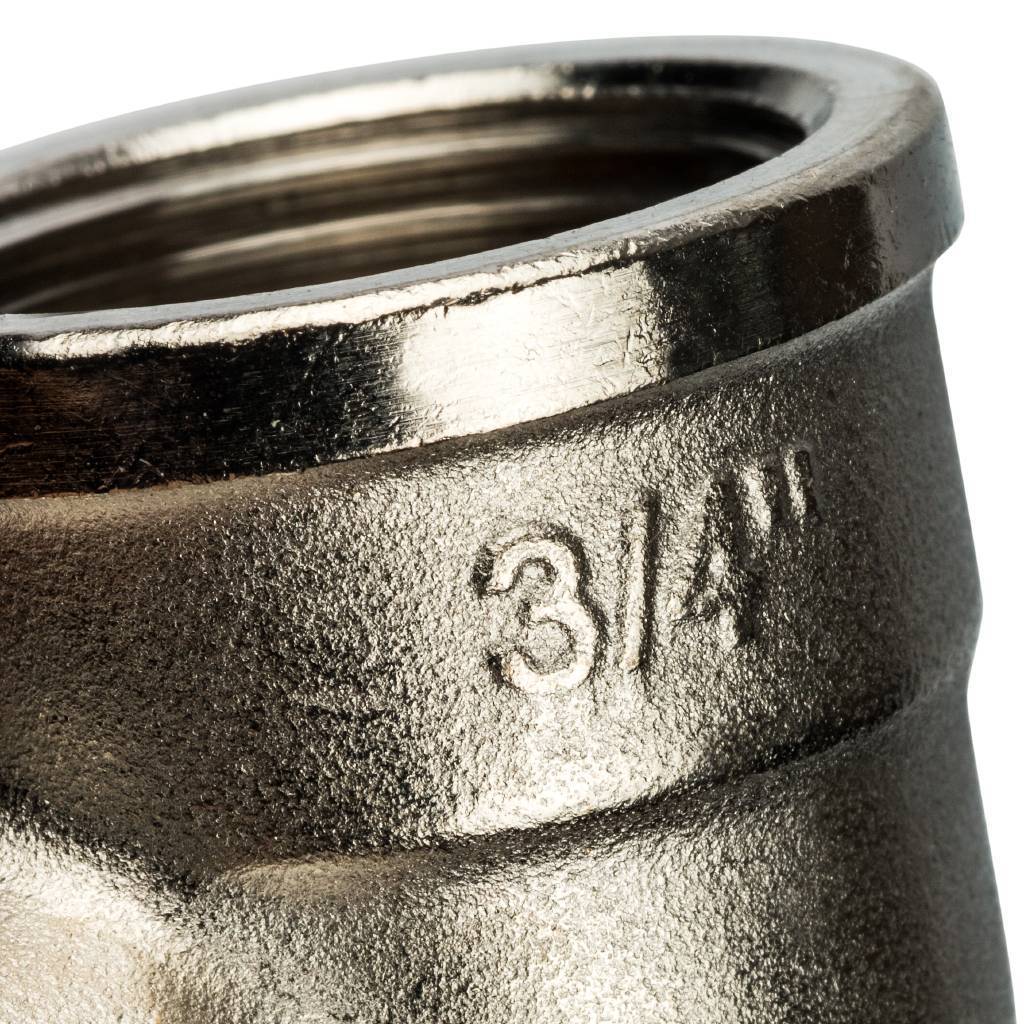 Угольник STOUT ВВ никелированный 3/4, SFT-0014-000034