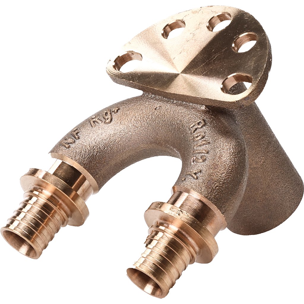 Проточный настенный угольник РЕХАУ 16/16-Rp 1/2 длинный RX+, 14562703001