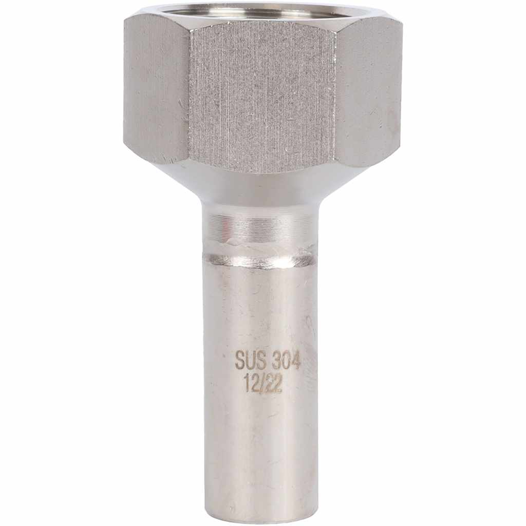 Вставка ROMMER переходная НПр-ВР, 15х3/4, из нержавеющей стали прессовой, RSS-1023-001534