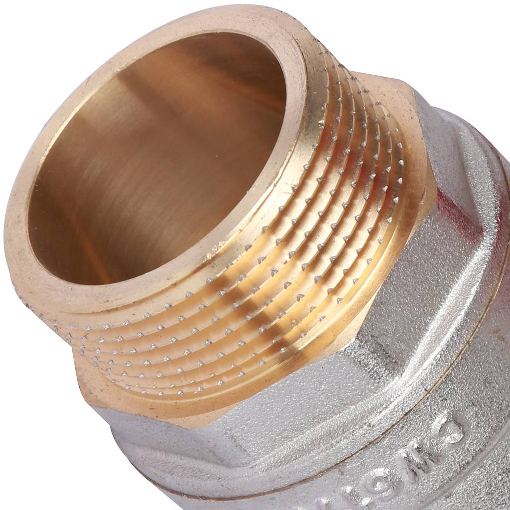 Кран шаровой ROMMER 1 1/4 НР/НР, ручка бабочка, RBV-0007-0410232