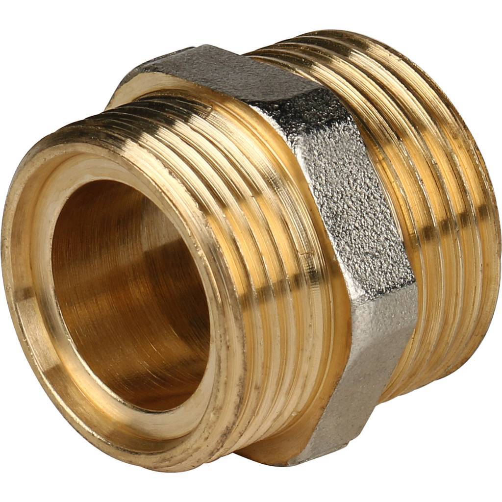 Переходник STOUT с наружной резьбой 3/4 х20 для металлопластиковых труб винтовой, SFS-0001-003420