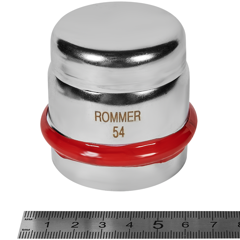 Заглушка ROMMER 54 из нержавеющей стали прессовой