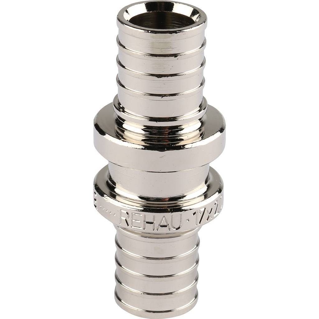 Муфта РЕХАУ RAUTHERM соед. равнопроходн. 17X2,0, 12502771002
