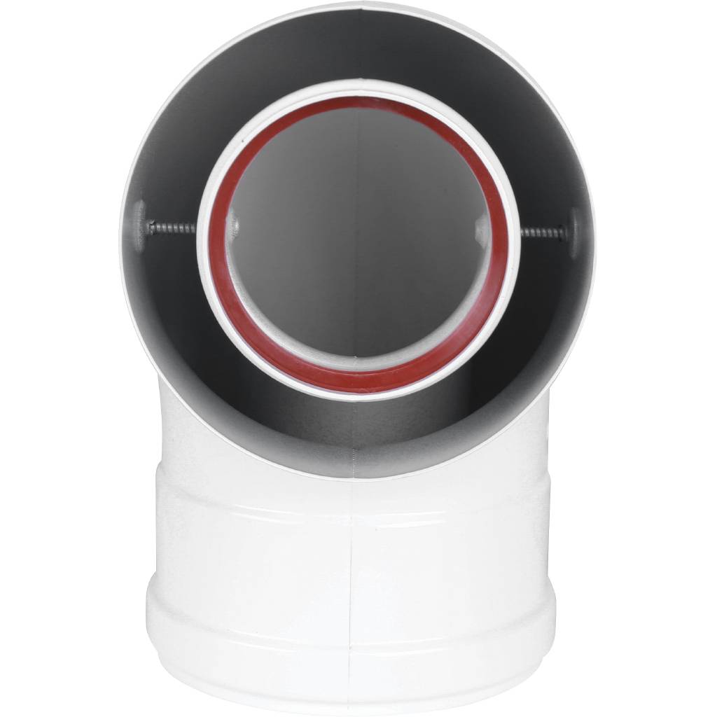 Коаксиальный отвод Baxi 90° для котлов ECO Classic, диам. 60/100 мм, MT71410141