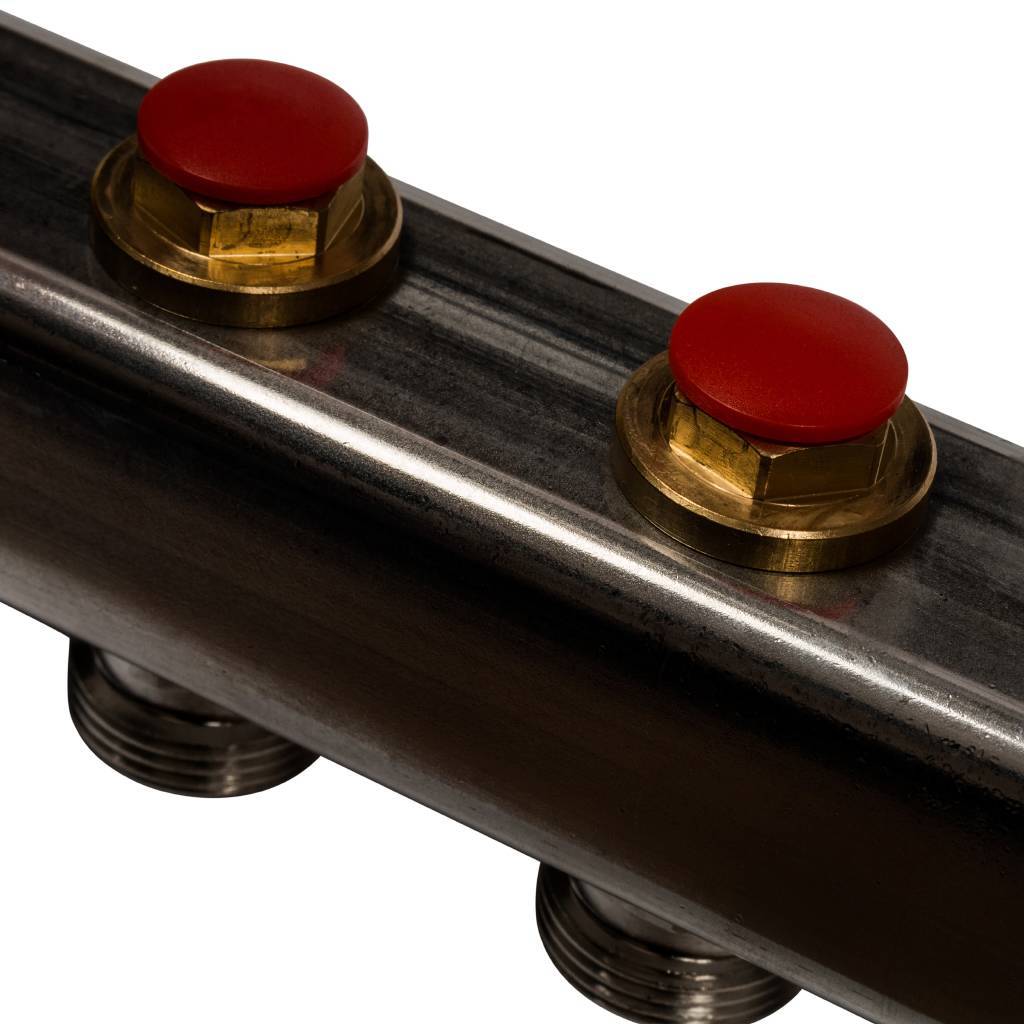 Коллектор из нержавеющей стали без расходомеров STOUT 10 выходов, SMS 0922 000010