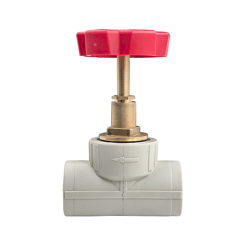 Вентиль в сборе PPR 25х90,  серый, RTP