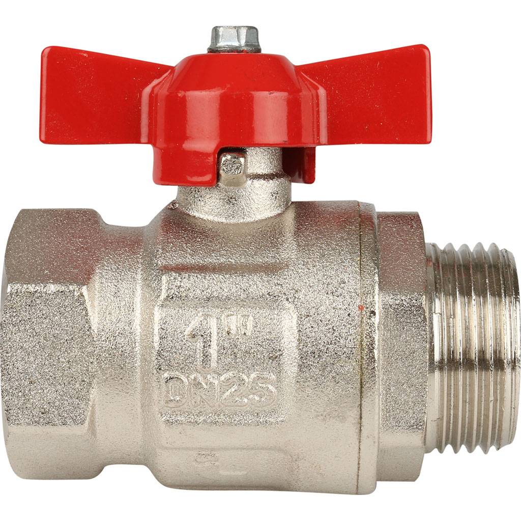 Кран шаровой Itap VIENNA 119 1 муфта/резьба стандартный проход (бабочка), 39370