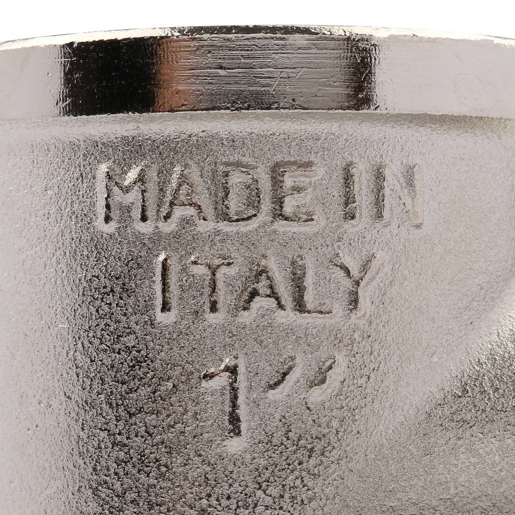 Угольник TIEMME НВ никелированный 1х1 для стальных труб резьбовой, 1500137