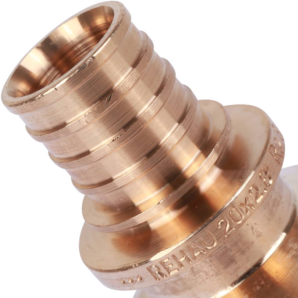 Переходник РЕХАУ RAUTITAN с внутренней резьбой 20-Rp 3/4 RX+ для труб из сшитого полиэтилена аксиальный, 14563291001