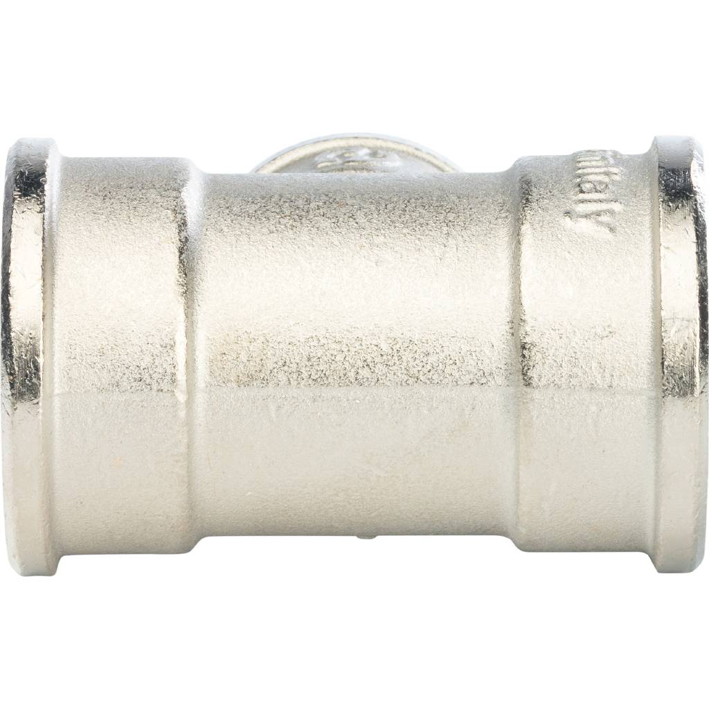 Тройник STOUT ВВ переходной никелированный 1 X1/2X1, SFT-0022-001121