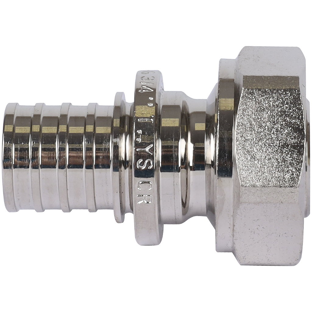 *11691761001(11096111001) РЕХАУ RAUTITAN Переходник на евроконус 20-G 3/4 для труб из сшитого полиэтилена аксиальный