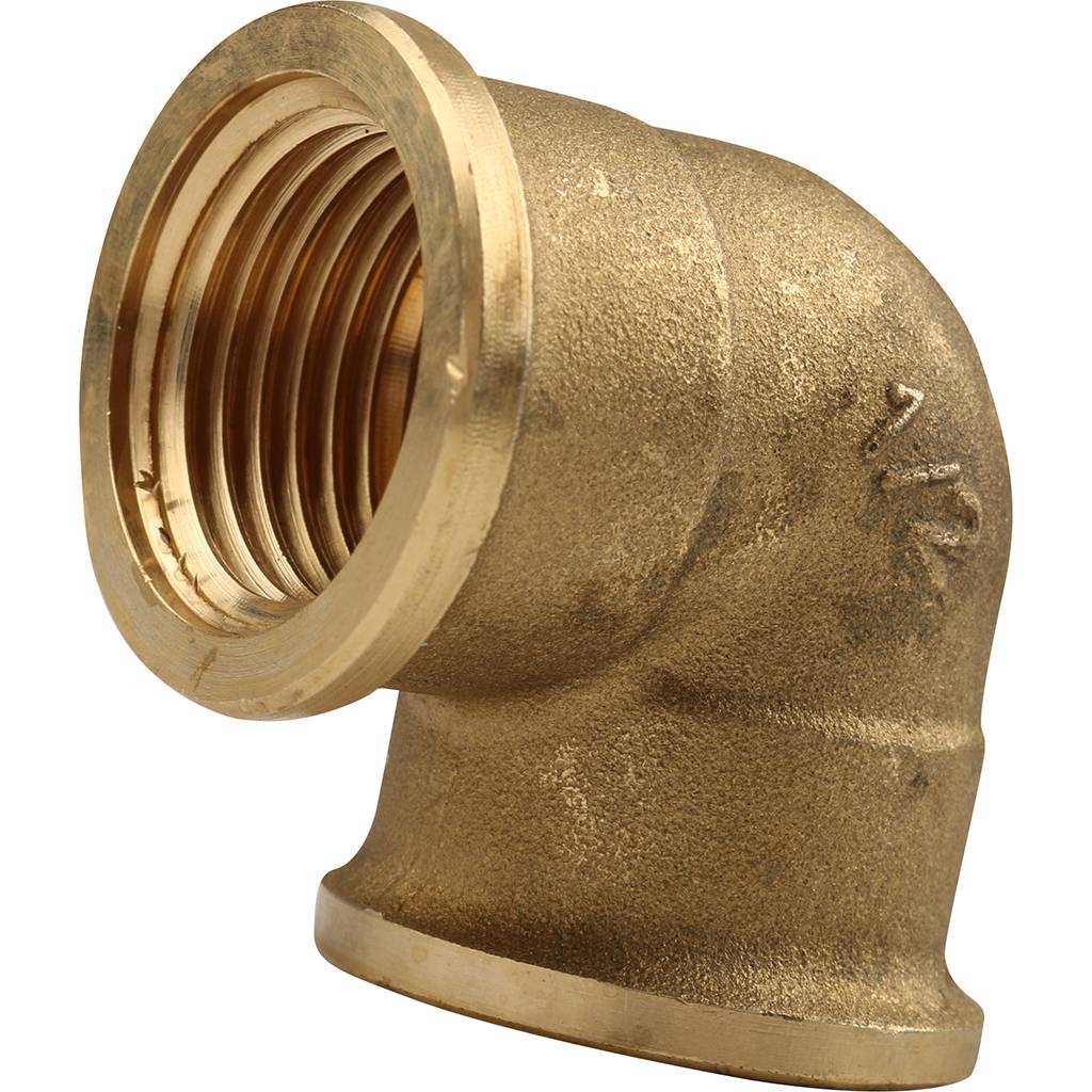 Угольник TIEMME ВВ 1/2х1/2 для стальных труб резьбовой, 1500018