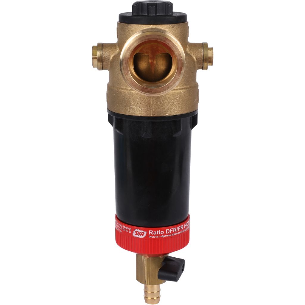 Фильтр с обратной промывкой SYR Ratio FR-Н DN 25 для горячей воды