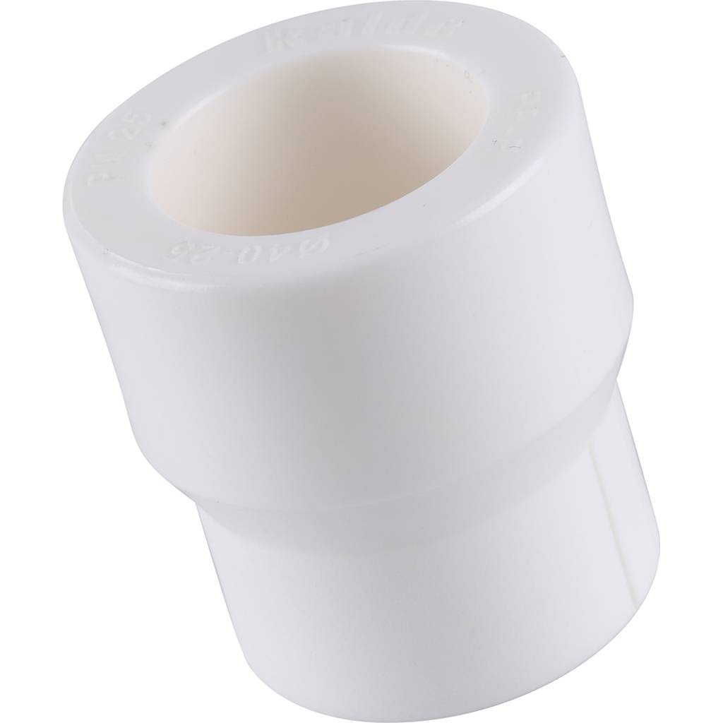Муфта переходная Kalde 40х25 для полипропиленовых труб под сварку (цвет белый), 3212-rdc-402500