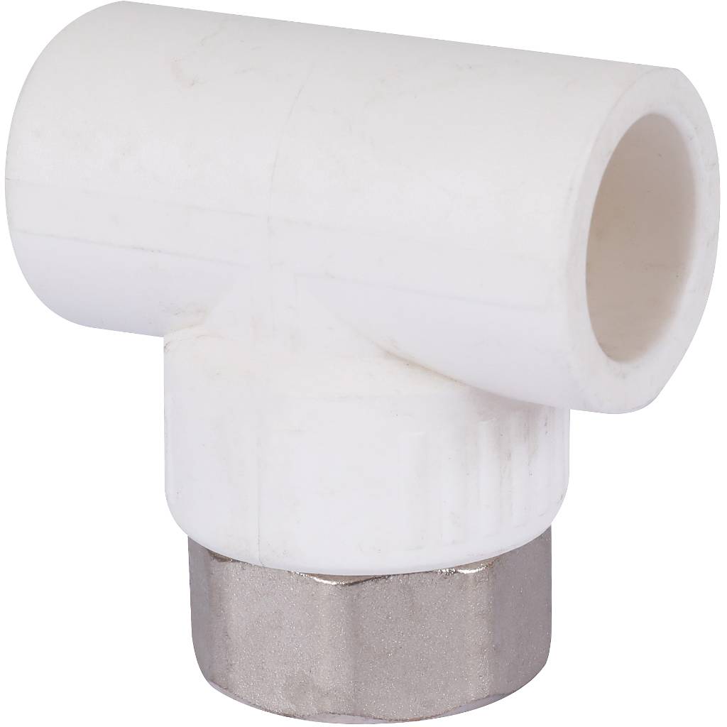 Тройник Kalde комбинированный с накидной гайкой 25х1, 3222-tut-251000