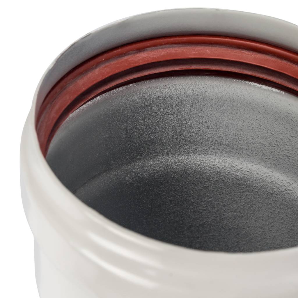 *SCA-0080-800500 STOUT элемент дымохода DN 80  труба 500 мм утепленная п/м, SCA-0080-800500