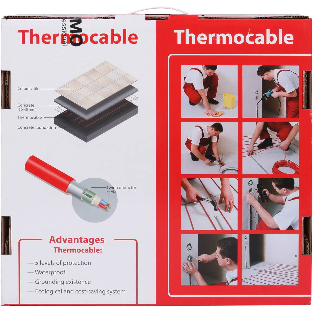 Термокабель THERMO SVK-20 (комплект без регулятора) 22 метра, SVK-20 022-0420