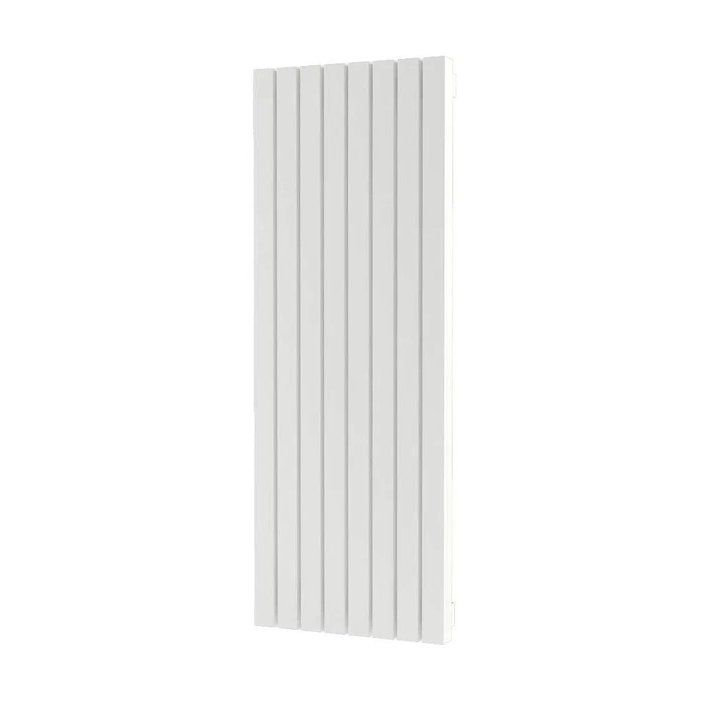 Радиатор стальной трубчатый STOUT Warmmet Power 60V высота 1750 мм секций 8 цвет RAL9016  тип подключения: нижнее левое, PV.6060.1750.8.620.BL.9016