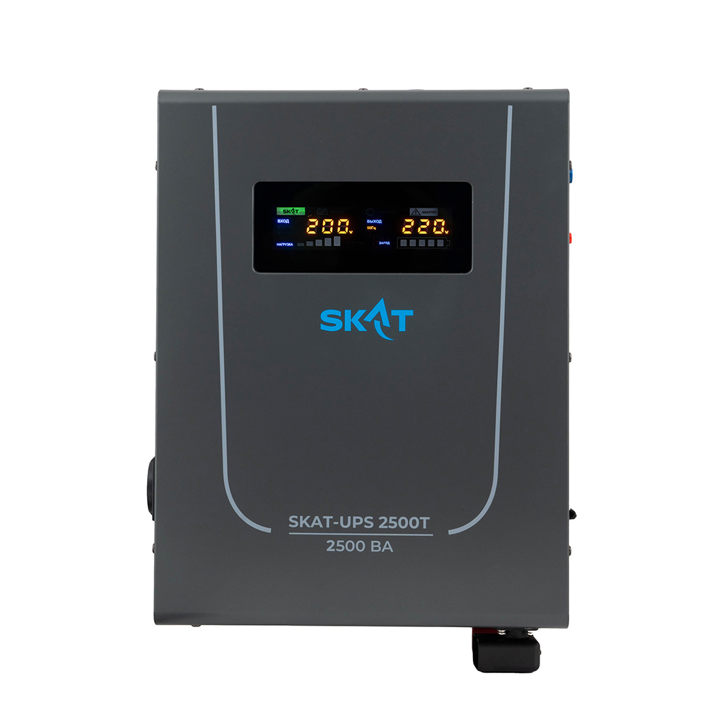 Источник питания Teplocom SKAT-UPS 2500T Line-Interactive 220В, 2500ВА, работает от 1 внешней АКБ, 4548