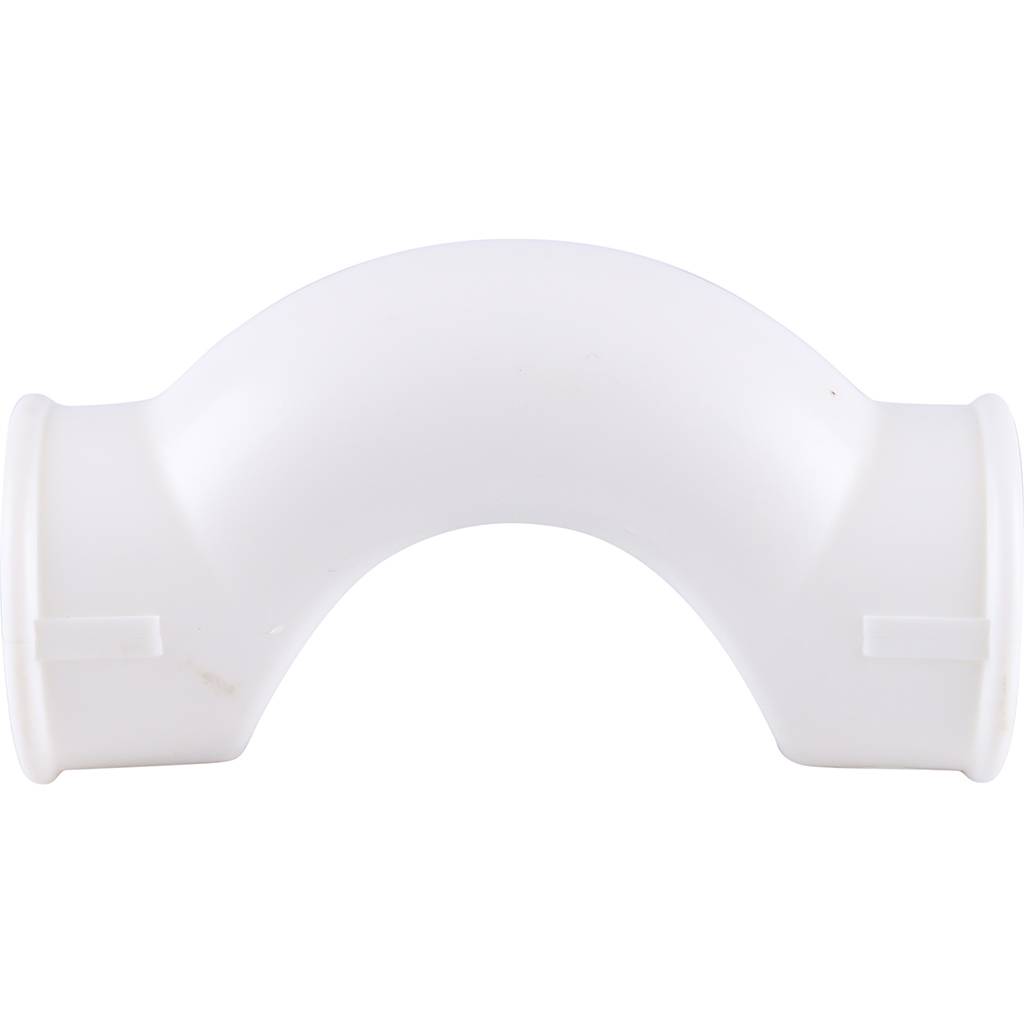 Обводное колено Kalde d=32 для полипропиленовых труб под сварку (цвет белый), 3202-twc-320001