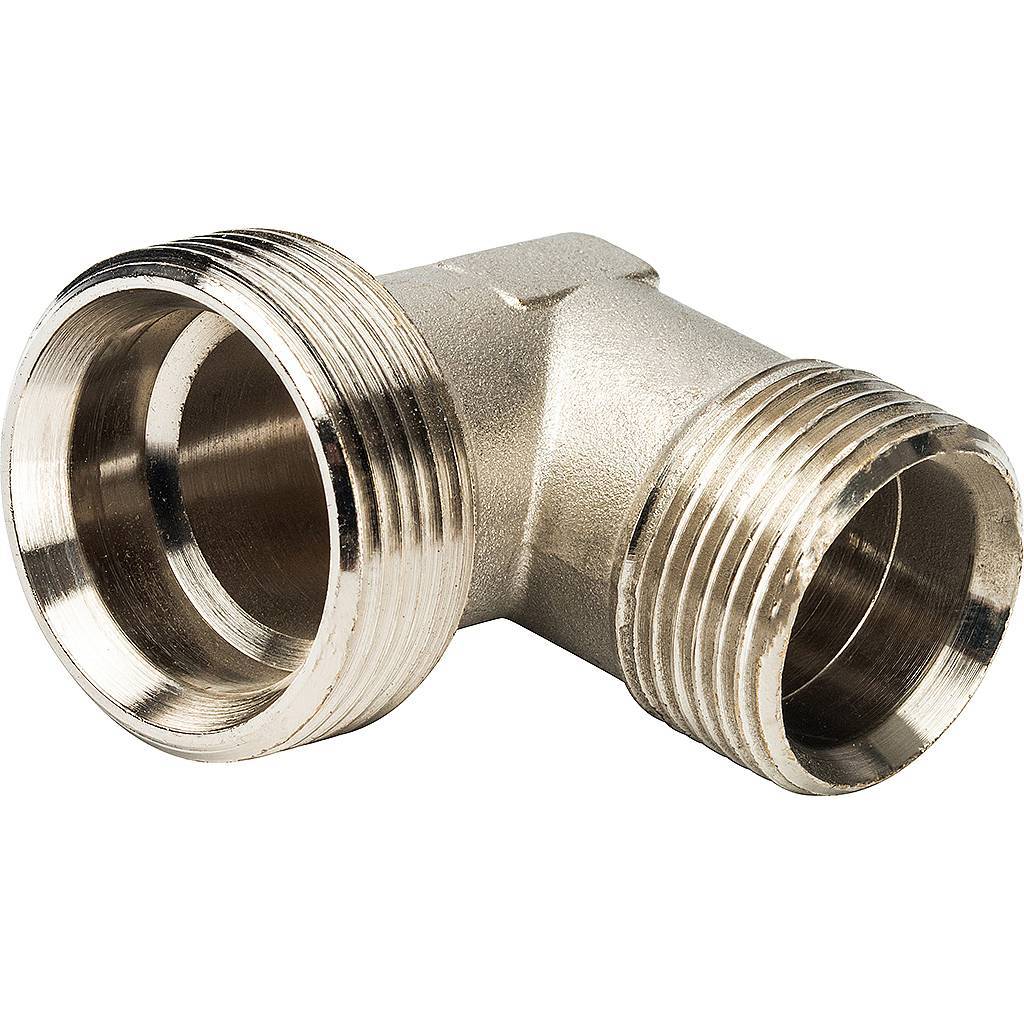 Угольник 90 с нар.резьбой Prandelli Multyrama (32х3,0х1) для металлопластиковых труб винтовой, 103.05.13.2