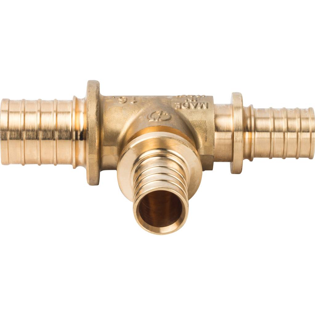 Тройник переходной STOUT 32x25x25 для труб из сшитого полиэтилена аксиальный, SFA-0014-322525