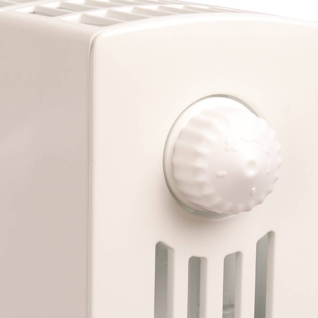 Радиатор биметаллический RIFAR SUPReMO VENTIL 500 SVR 4 секции нижнее правое подключение (белый RAL 9016), 4RS50.VR-4