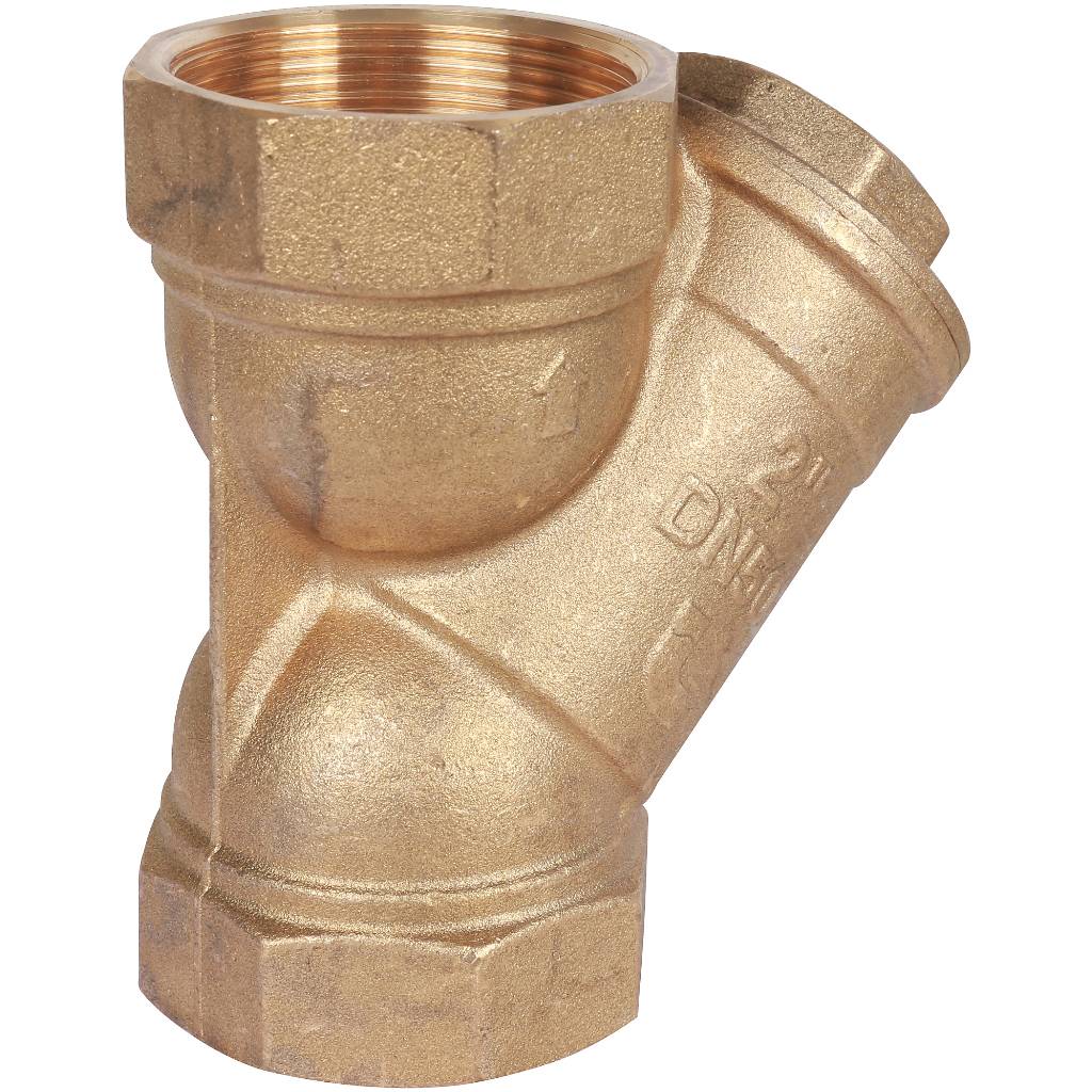 Фильтр сетчатый косой STOUT SFW 2 500 мкр, SFW-0001-000050