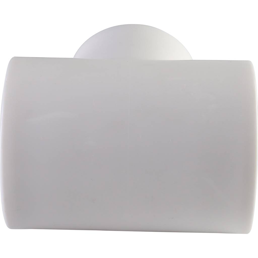 Тройник переходной Политэк 50х40х50 для полипропиленовых труб под сварку (цвет белый), 9300504050