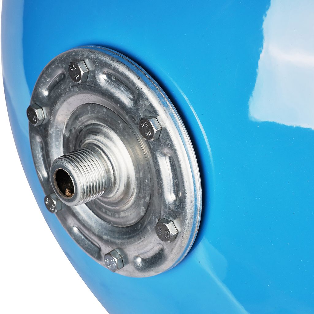 Расширительный бак STOUT STW-0003 гидроаккумулятор 100 л. горизонтальный (цвет синий), STW-0003-000100