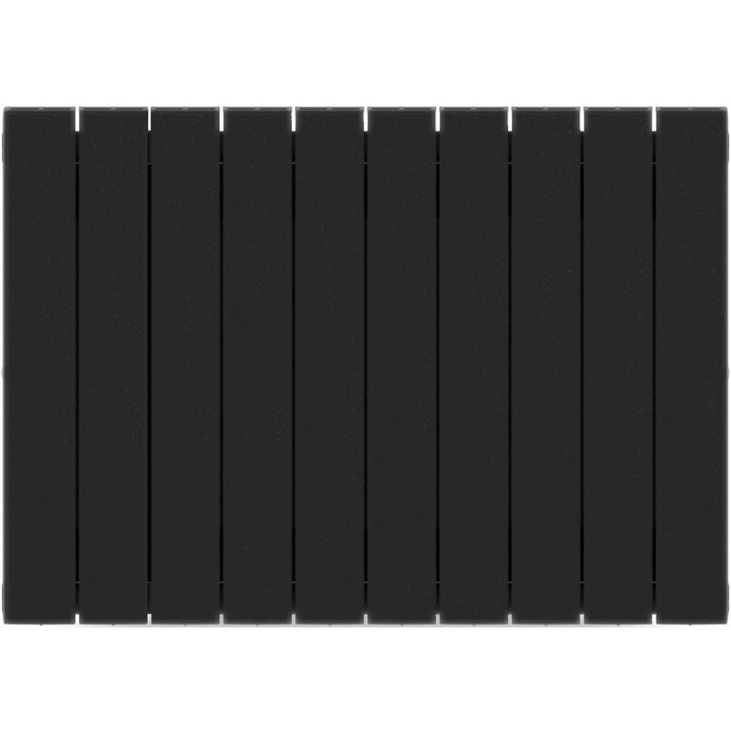 Радиатор биметаллический RIFAR SUPReMO 500 10 секции боковое подключение (Антрацит), 4RS50-10-AN