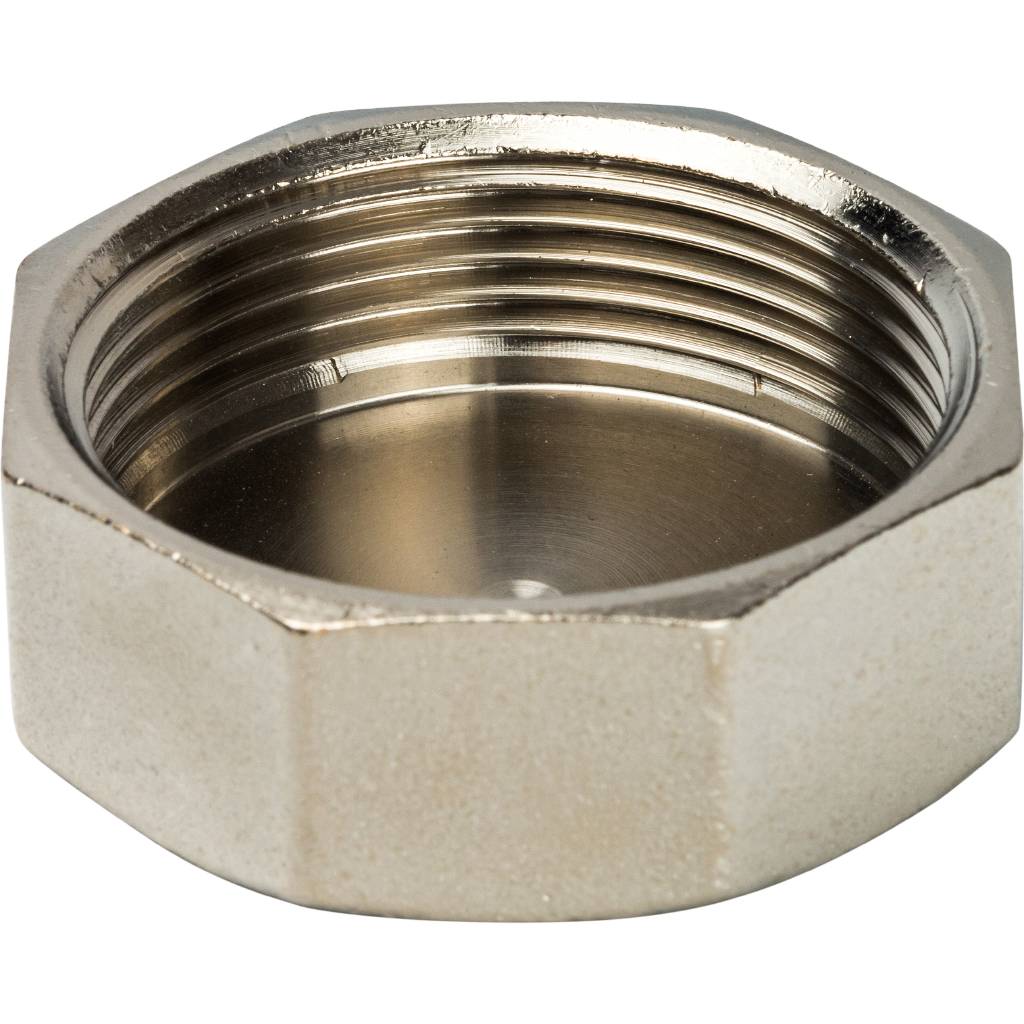 Заглушка STOUT ВР никелированная 1 1/2