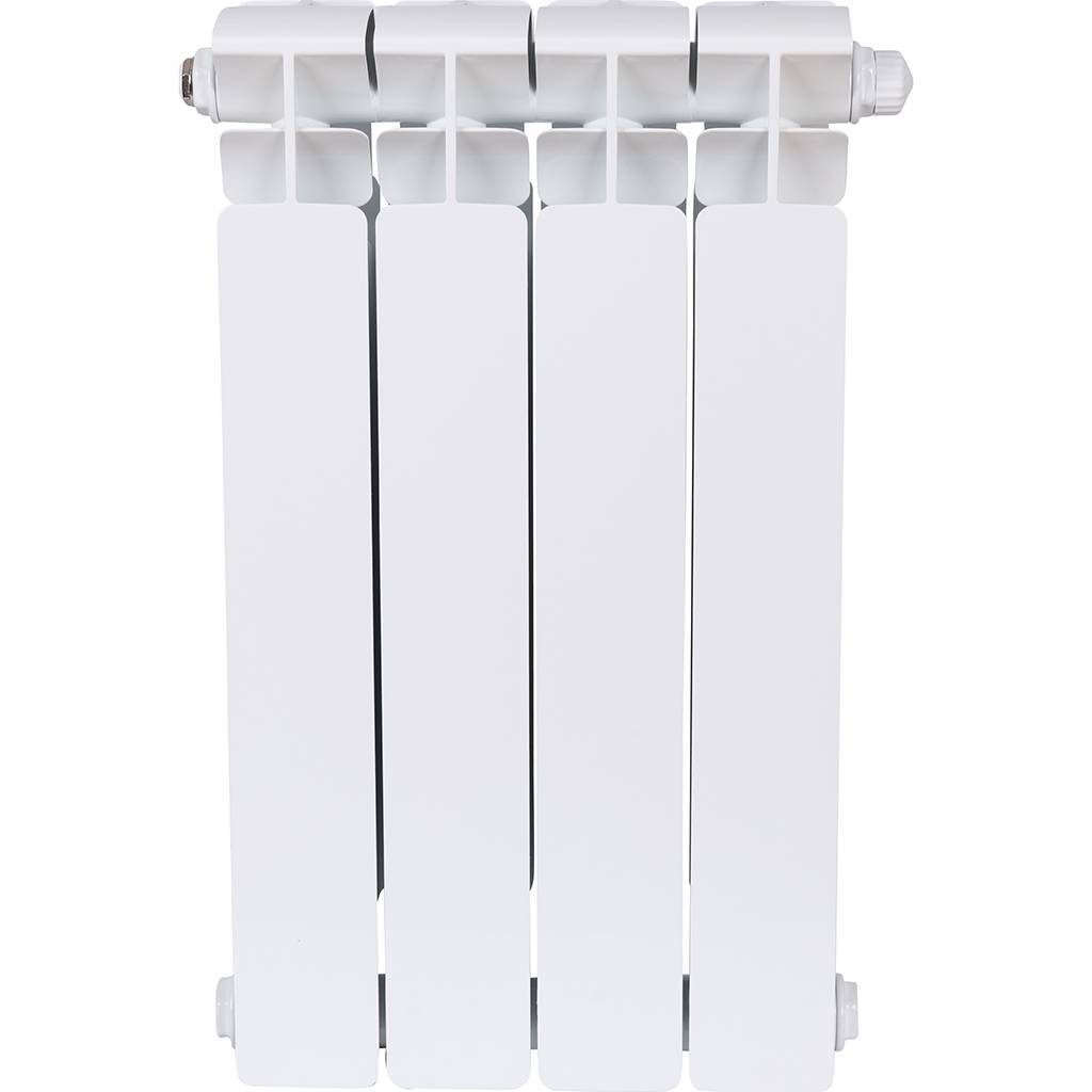 Радиатор биметаллический RIFAR BASE VENTIL 500 BVR 4 секции нижнее правое подключение (белый RAL 9016)