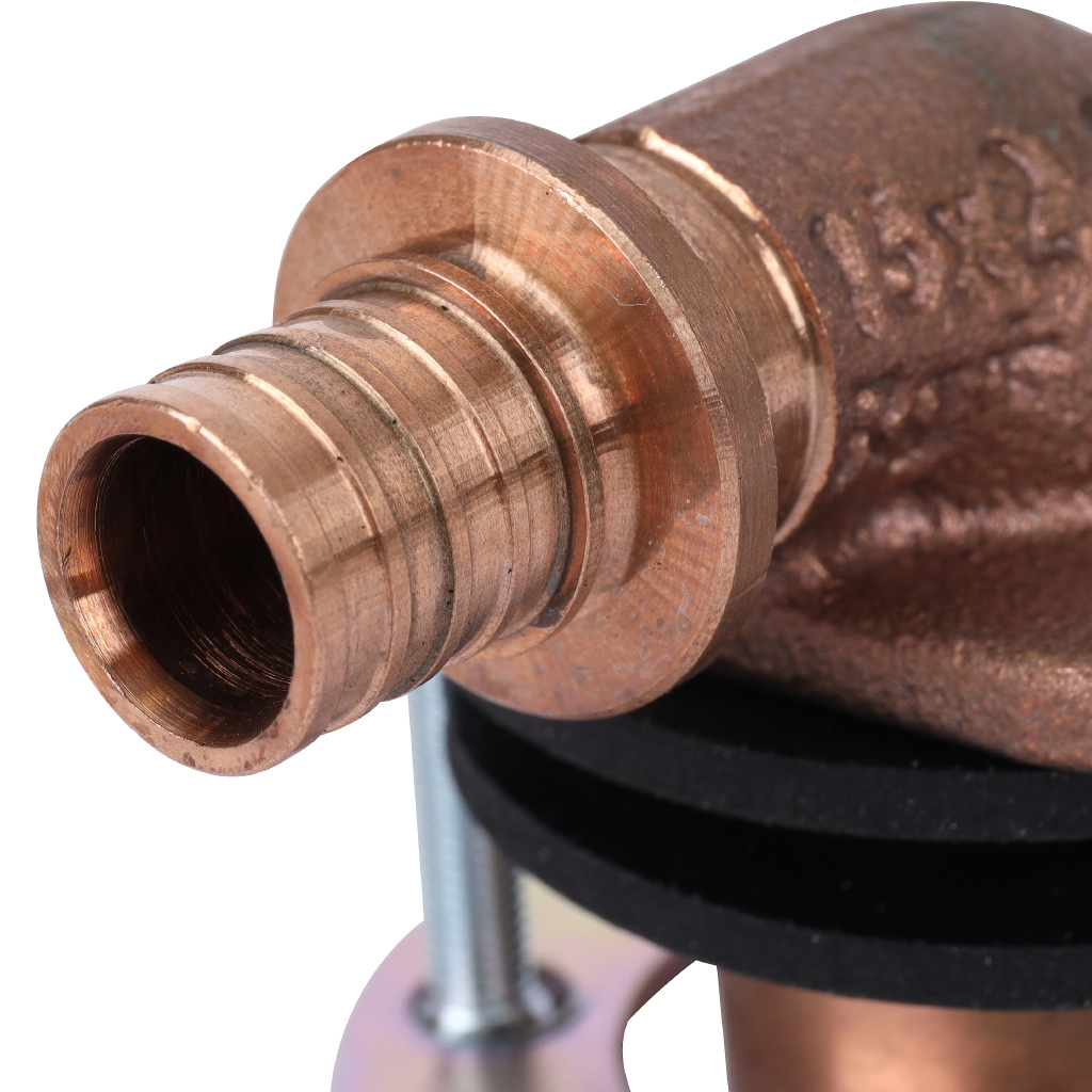 Угольник настенный РЕХАУ RAUTITAN для гипсокартонных плит 16-Rp1/2x28 RX+ для труб из сшитого полиэтилена аксиальный, 14563741001