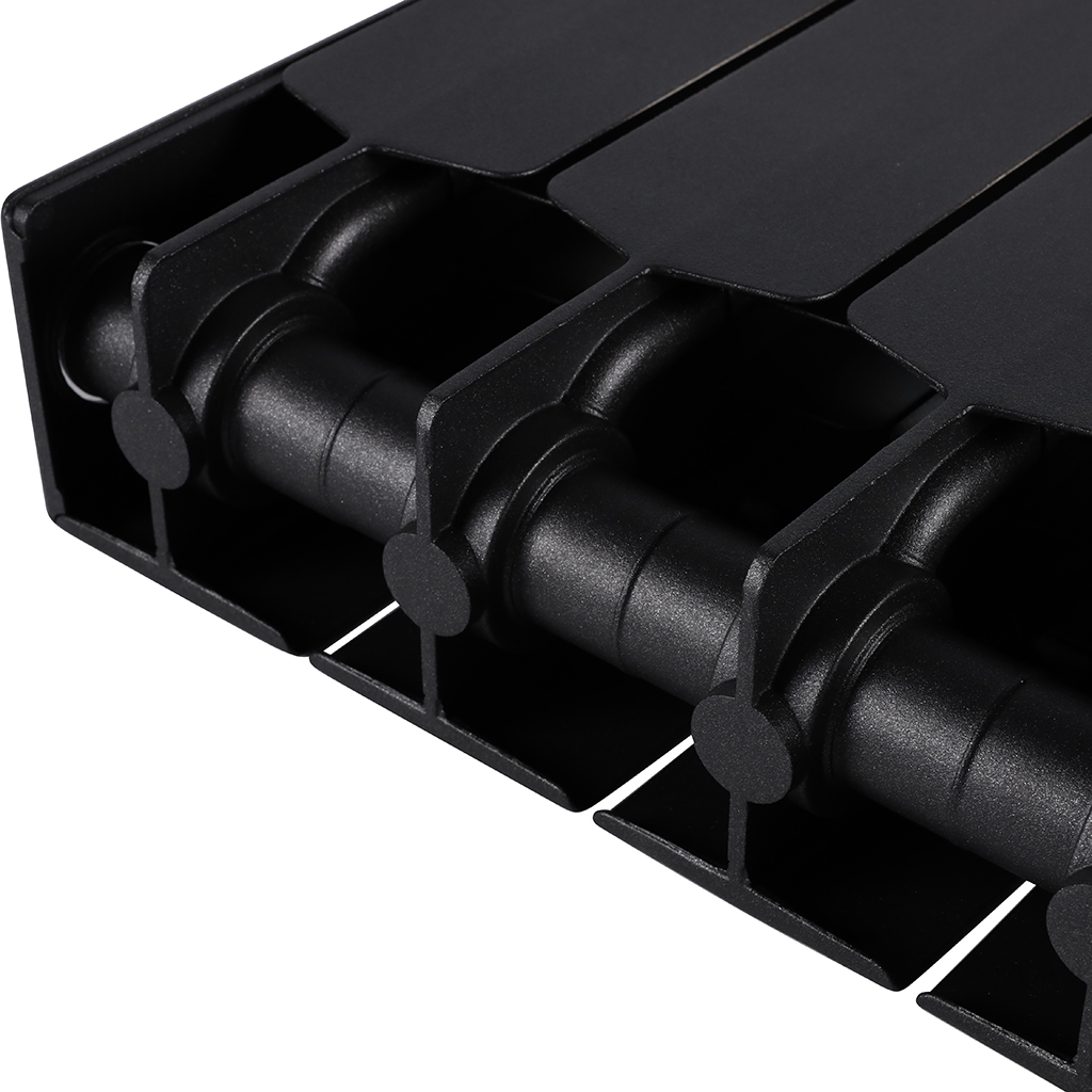 Радиатор биметаллический RIFAR SUPReMO 500 4 секции боковое подключение (цвет Антрацит), 4RS50-4-AN