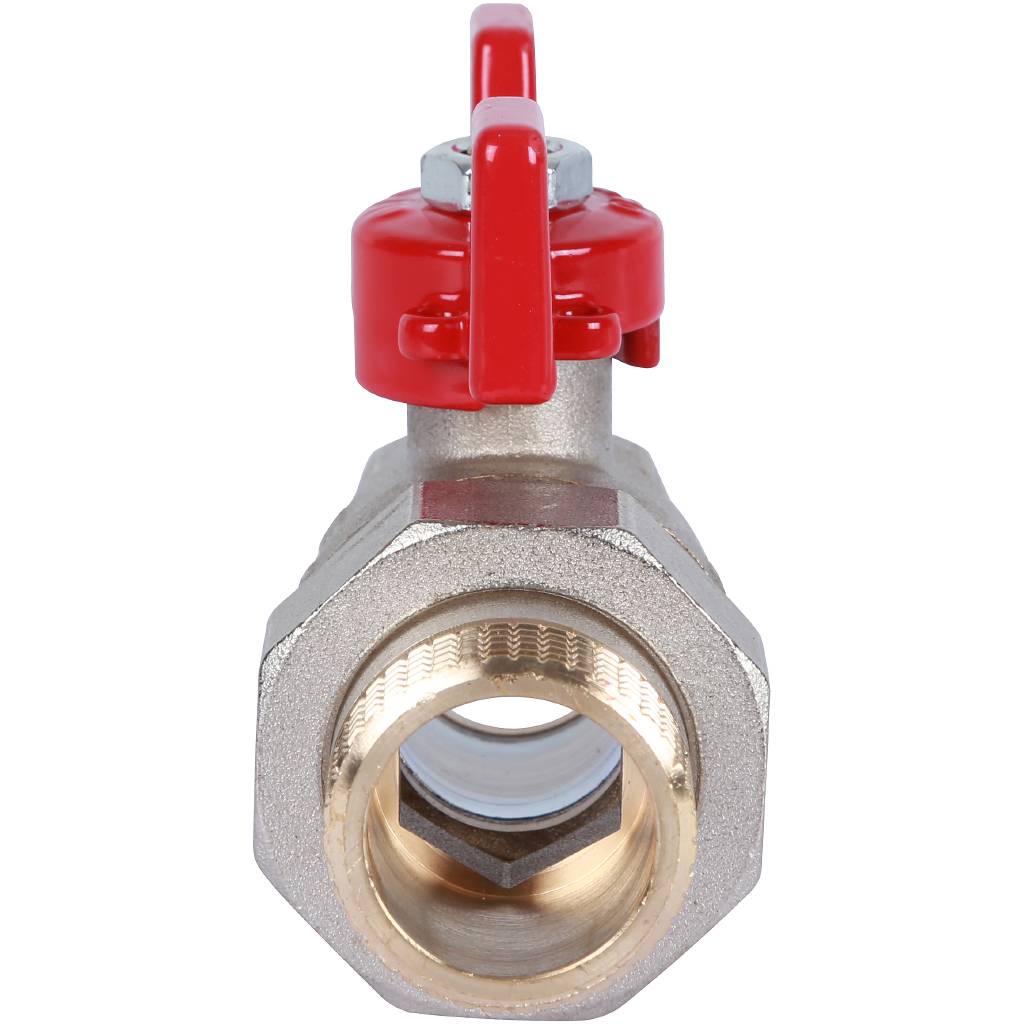 Кран шаровой ROMMER с американкой 3/4 ВН/НР, ручка бабочка, RBV-0005-0510220